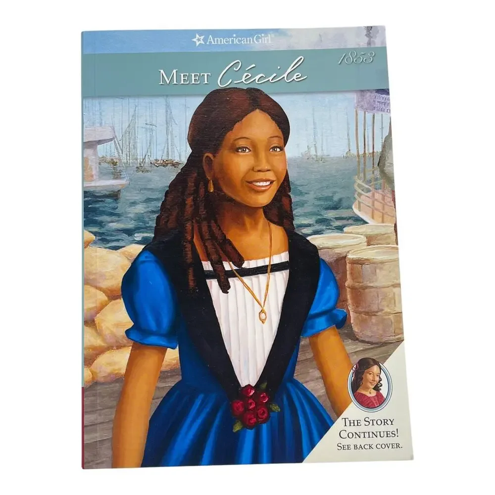 American Girl Cecile Meet Book 8.5